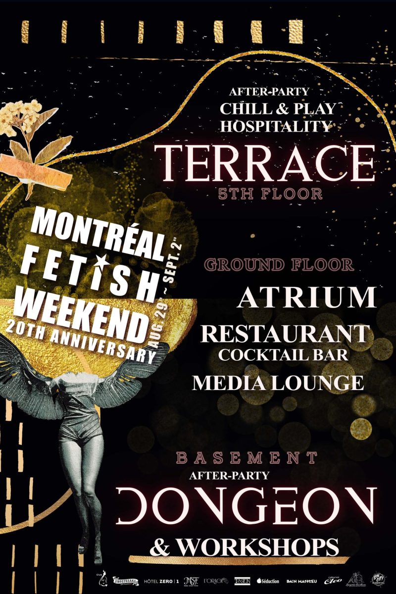 Montreal Fetish Weekend Hotel Zero1 Party festival week fetiche party soiree event workshop