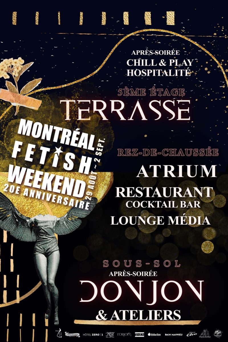 Montreal Fetish Weekend Hotel Zero1 Party festival week fetiche party soiree event workshop