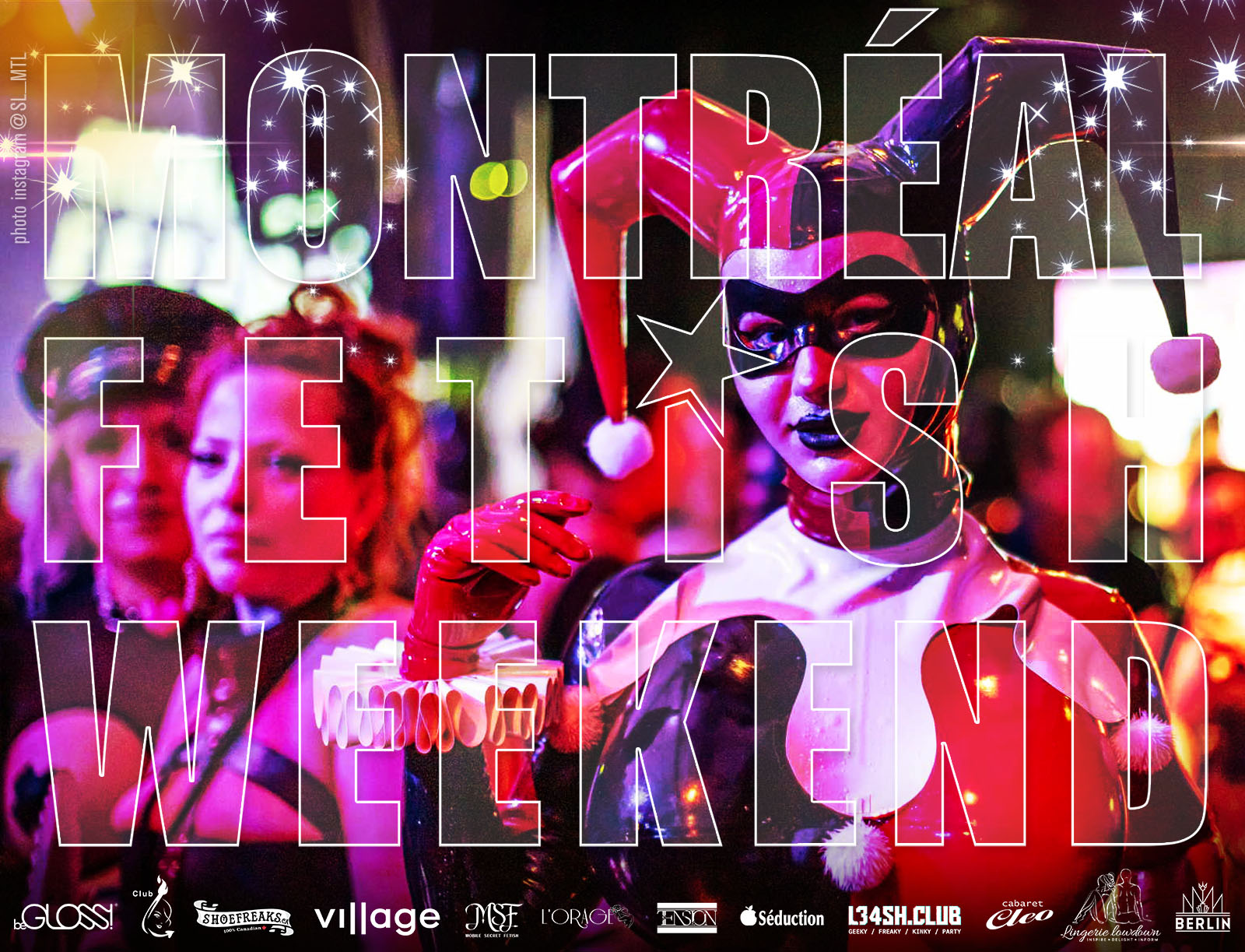 Montreal Fetish Weekend Festival Fashion Latex LGBTQ party event
