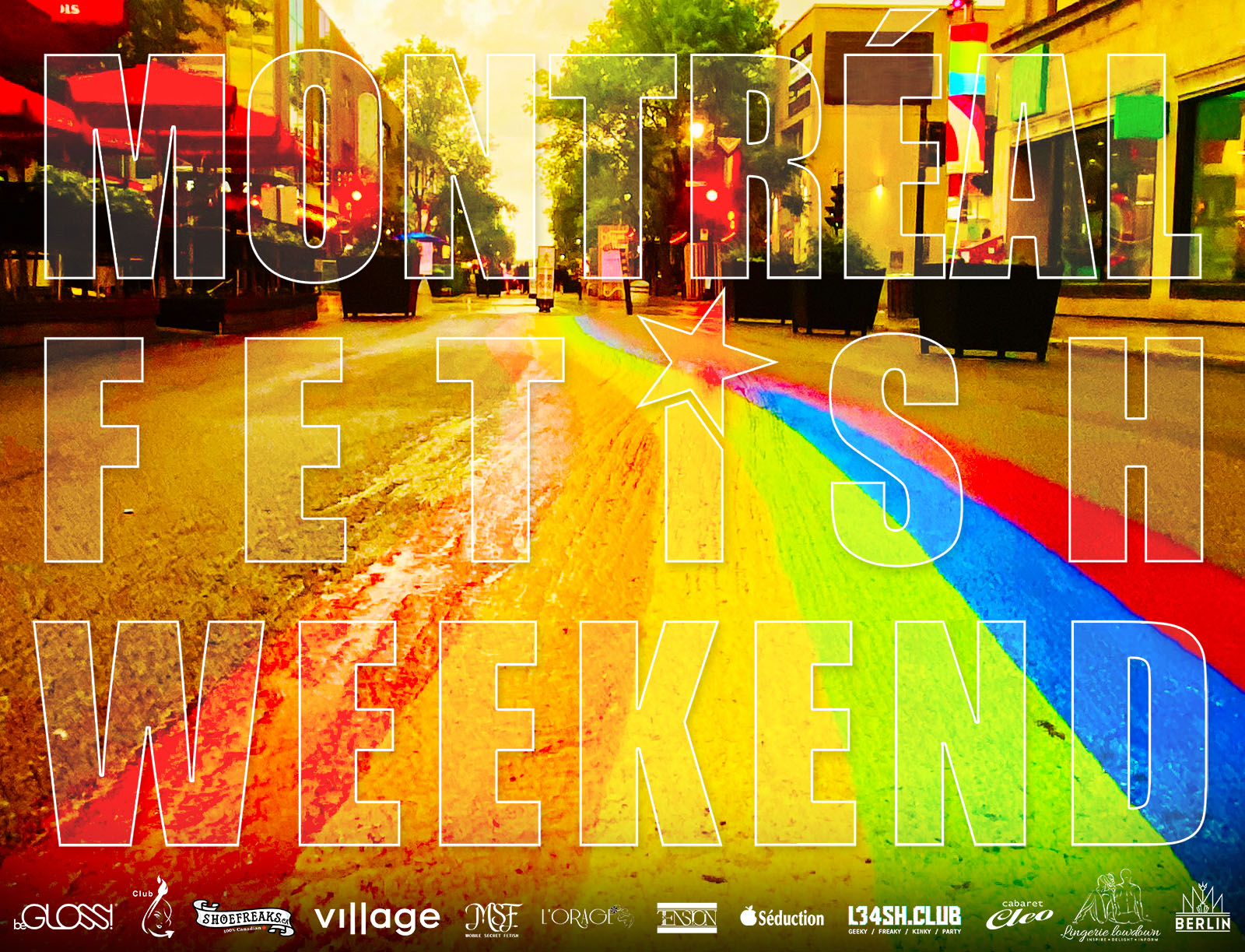 Village Montreal Fetish Weekend Festival Fashion Latex LGBTQ party event