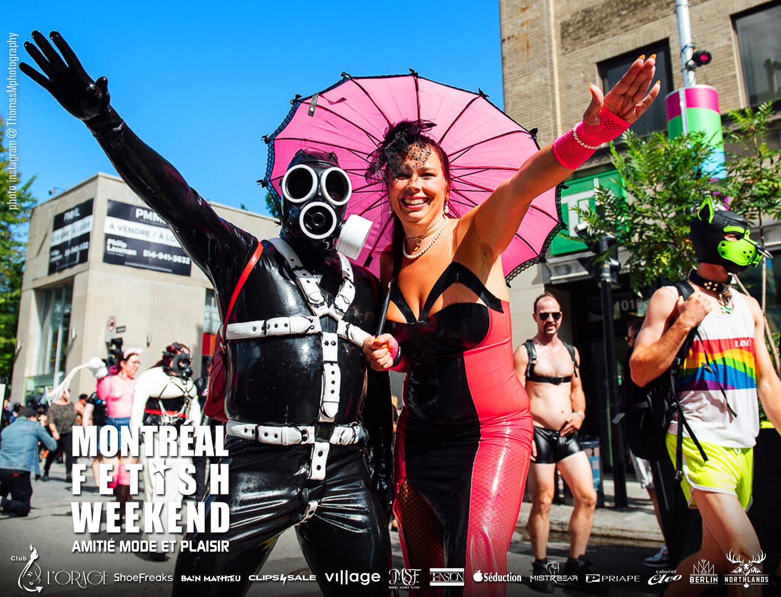 Montreal Fetish Weekend Festival Fashion Latex LGBTQ party event