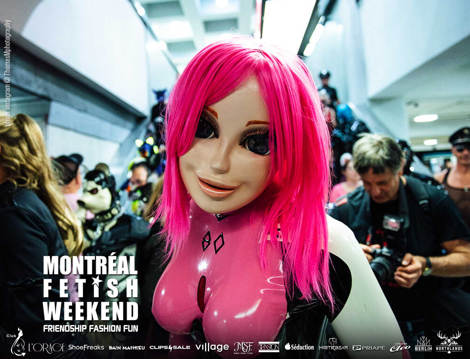 Montreal Fetish Weekend Festival Fashion Latex LGBTQ party event