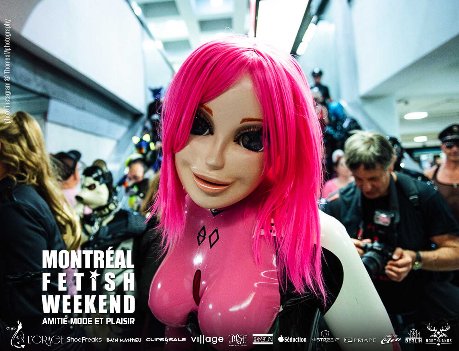 Montreal Fetish Weekend Festival Fashion Latex LGBTQ party event