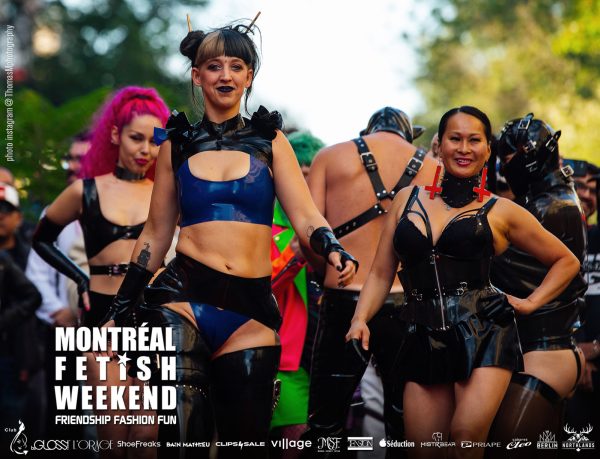 Montreal Fetish Weekend Festival Fashion Latex LGBTQ party event Village