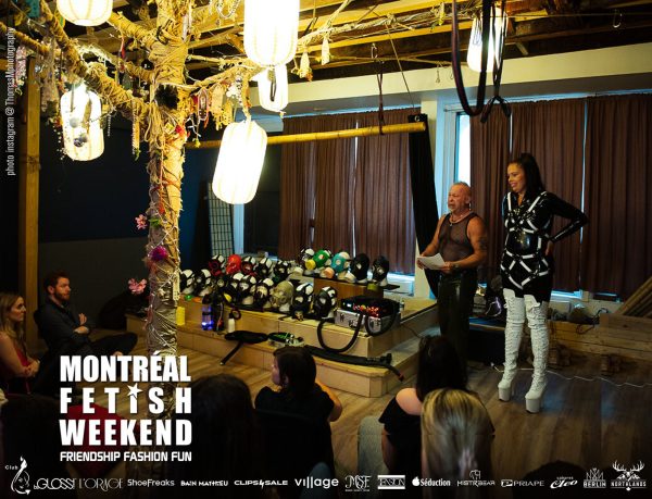 Montreal Fetish Weekend Festival Fashion Latex LGBTQ party event Workshops