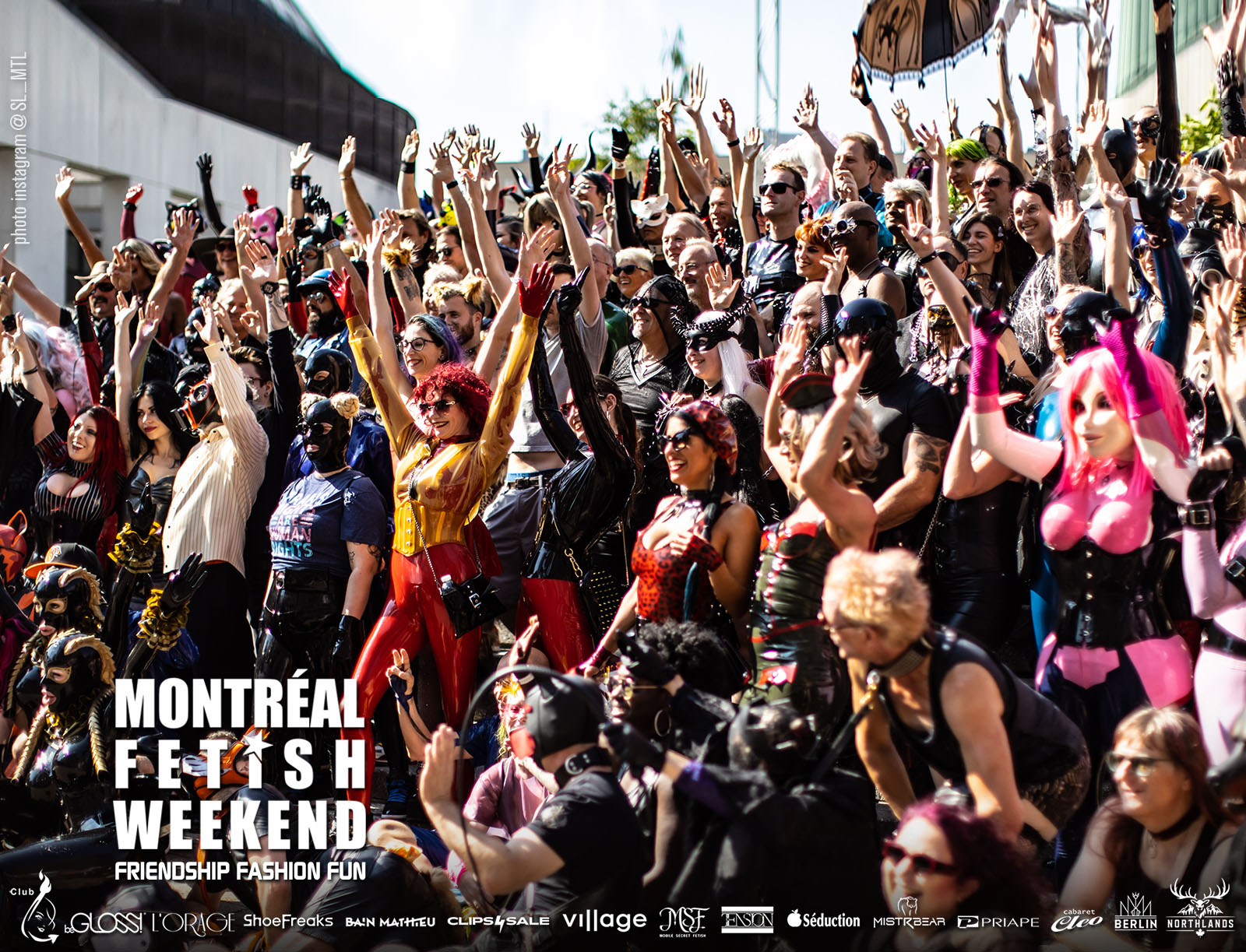 Montreal Fetish Weekend Festival Fashion Latex LGBTQ party event