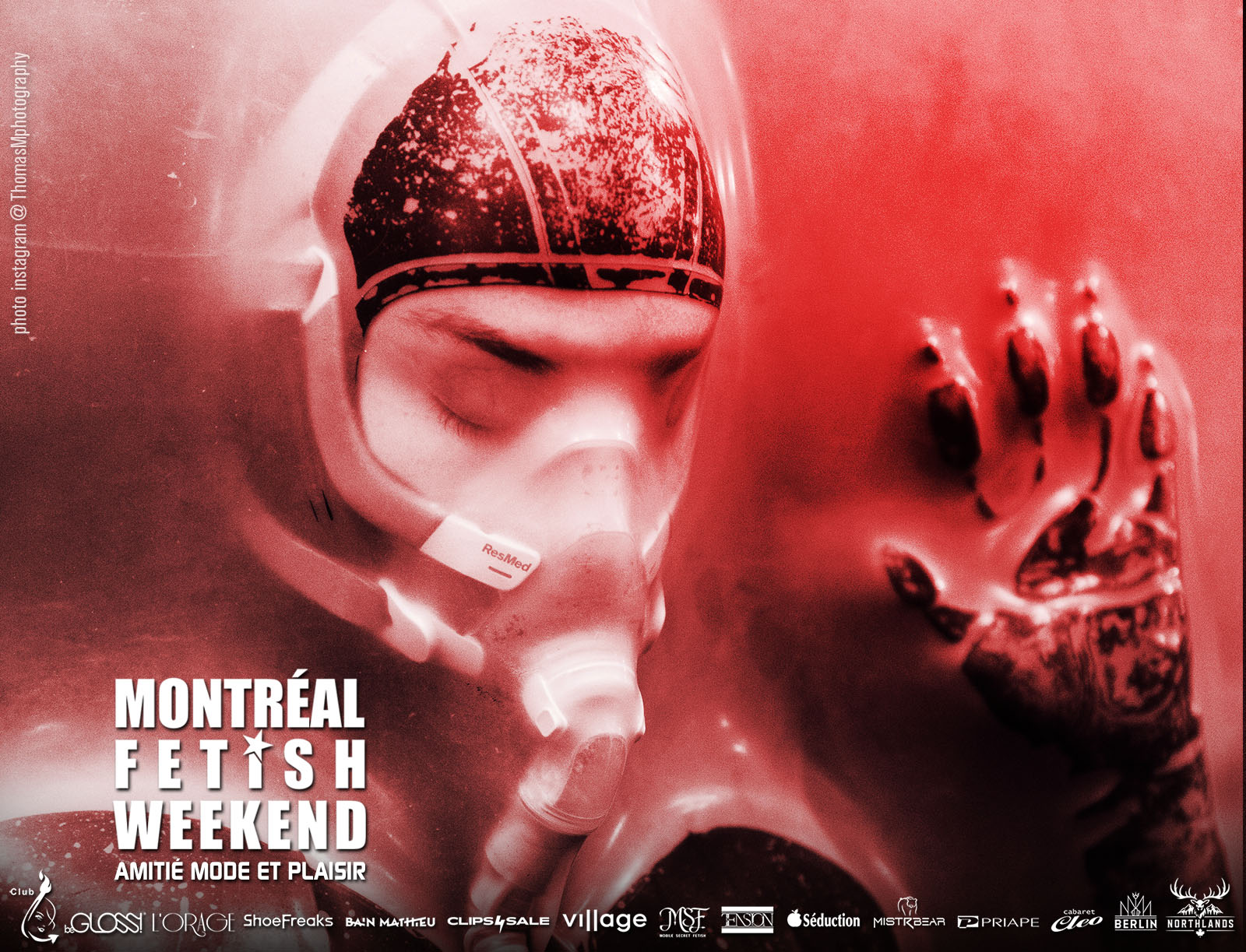 Montreal Fetish Weekend Festival Fashion Latex LGBTQ party event