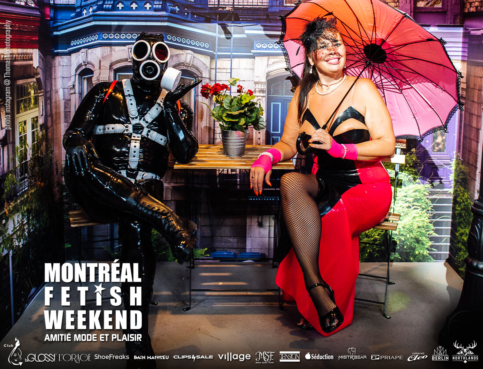Montreal Fetish Weekend Festival Fashion Latex LGBTQ party event