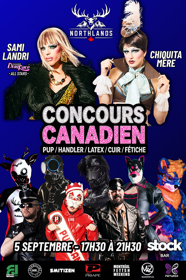 NORTHLANDS ACHETEZ VOS BILLETS! Montreal Fetish Weekend Festival Fashion Latex LGBTQ party event