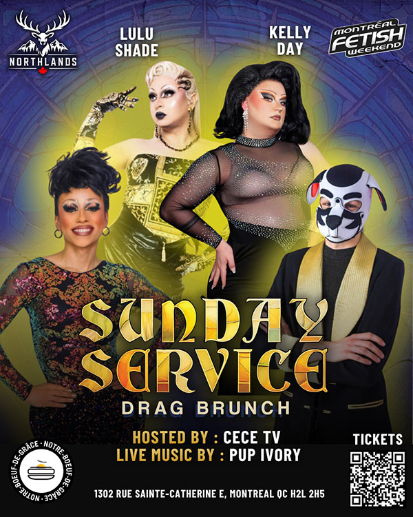 NORTHLANDS DRAG BRUNCH Montreal Fetish Weekend Festival Fashion Latex LGBTQ party event