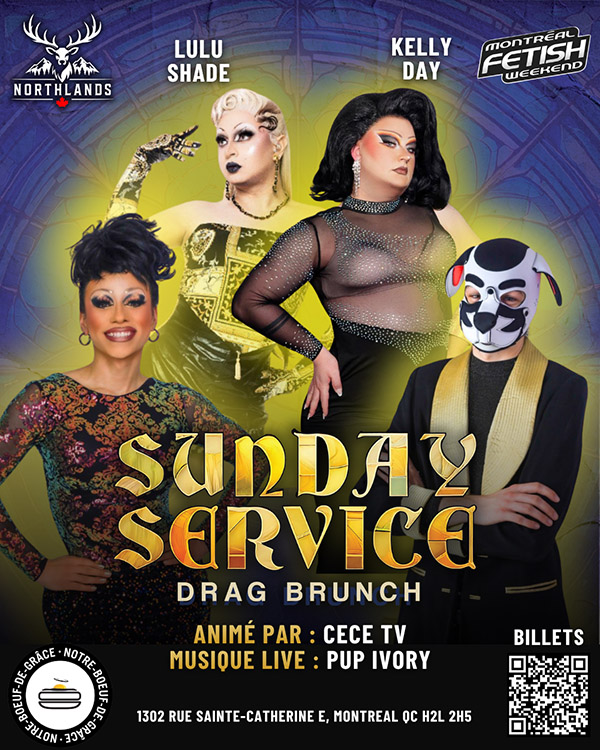 NORTHLANDS DRAG BRUNCH Montreal Fetish Weekend Festival Fashion Latex LGBTQ party event
